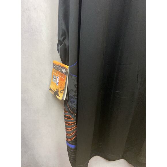 NBA New York Knicks Mens ZipWay Change “N” The Game Cut Off  Tank Size 3X Black - Picture 5 of 11